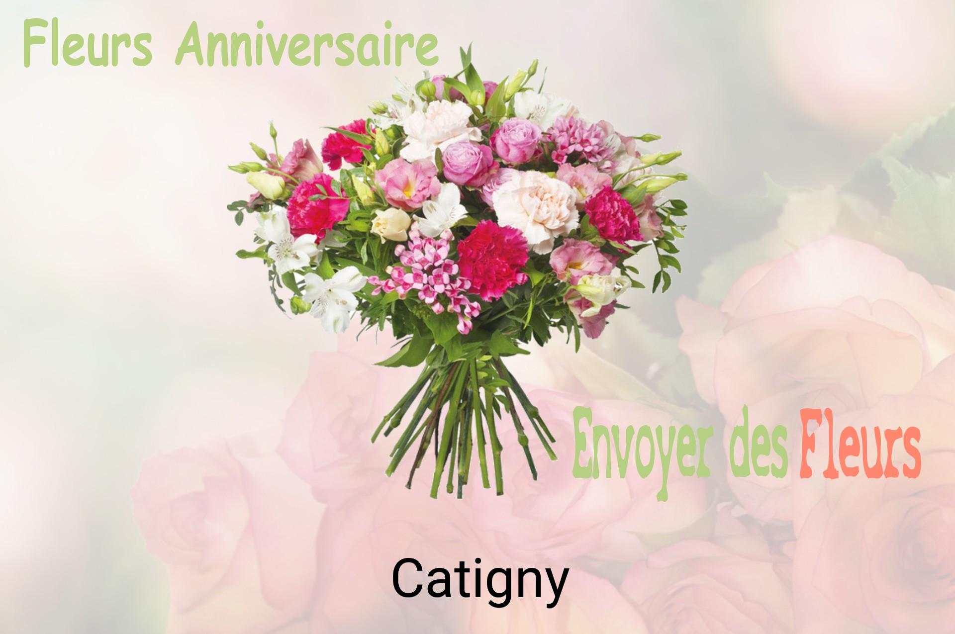 Bouquet de fleurs d’anniversaire livré à Catigny