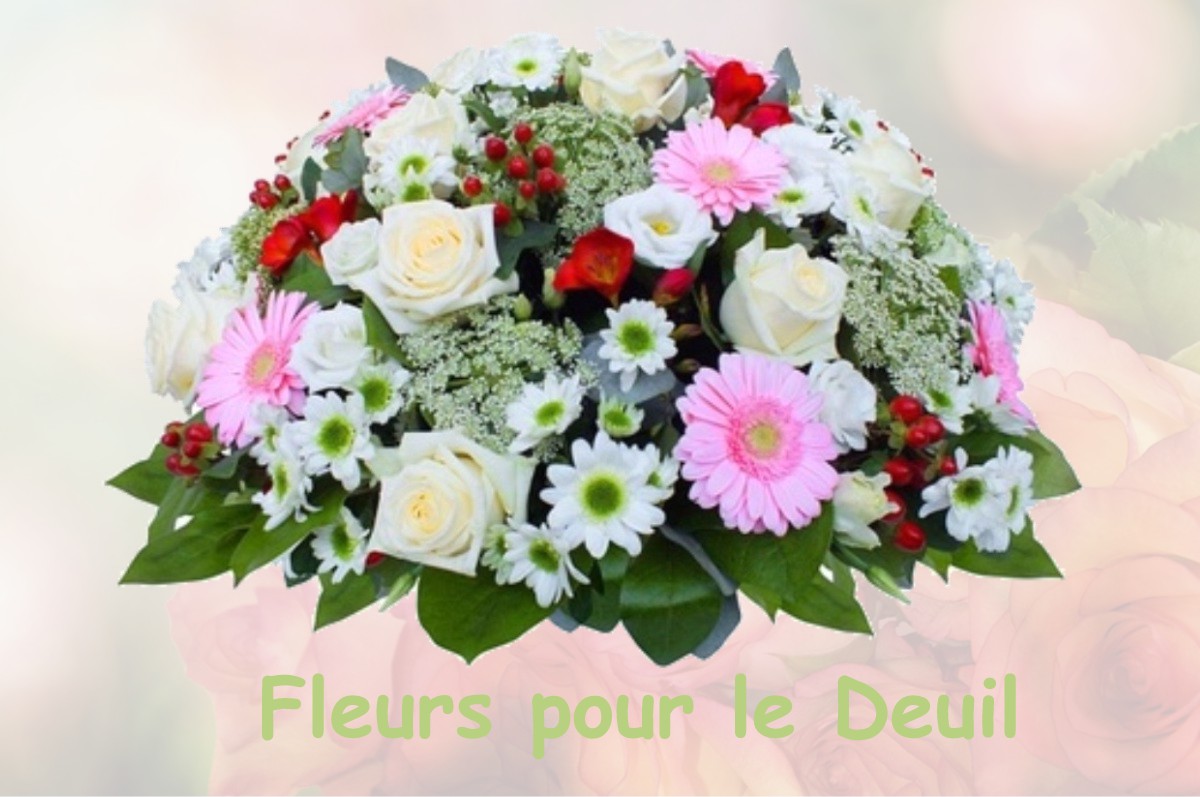 fleurs deuil CATIGNY